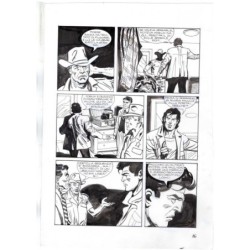 Nick Raider - Las Vegas! - p.26 - Renato Polese - Tavola Originale  - 1996
