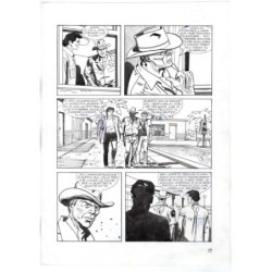 Nick Raider - Las Vegas! - p.29 - Renato Polese - Tavola Originale  - 1996