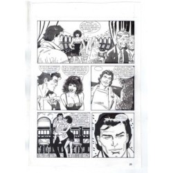 Nick Raider - Las Vegas! - p.34 - Renato Polese - Tavola Originale  - 1996