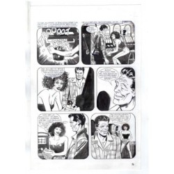 Nick Raider - Las Vegas! - p.36 - Renato Polese - Tavola Originale  - 1996