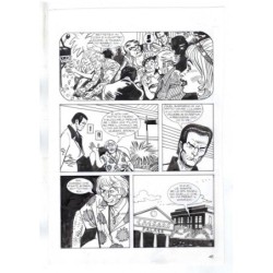 Nick Raider - Las Vegas! - p.41 - Renato Polese - Tavola Originale  - 1996