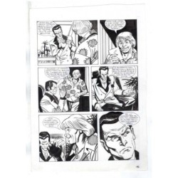 Nick Raider - Las Vegas! - p.42 - Renato Polese - Tavola Originale  - 1996