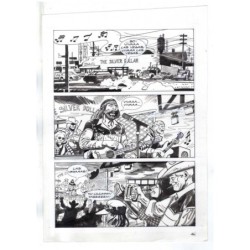 Nick Raider - Las Vegas! - p.46 - Renato Polese - Tavola Originale  - 1996