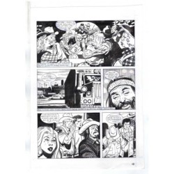 Nick Raider - Las Vegas! - p.48 - Renato Polese - Tavola Originale  - 1996