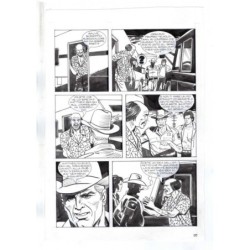 Nick Raider - Las Vegas! - p.50 - Renato Polese - Tavola Originale  - 1996