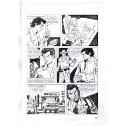 Nick Raider - Las Vegas! - p.52 - Renato Polese - Tavola Originale  - 1996