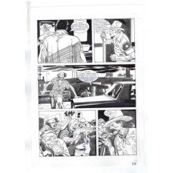 Nick Raider - Las Vegas! - p.53 - Renato Polese - Tavola Originale  - 1996