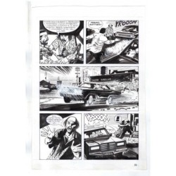 Nick Raider - Las Vegas! - p.56 - Renato Polese - Tavola Originale  - 1996