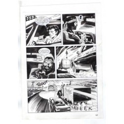 Nick Raider - Las Vegas! - p.57 - Renato Polese - Tavola Originale  - 1996