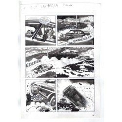 Nick Raider - Las Vegas! - p.59 - Renato Polese - Tavola Originale  - 1996