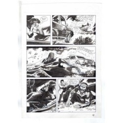 Nick Raider - Las Vegas! - p.60 - Renato Polese - Tavola Originale  - 1996