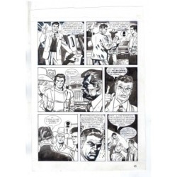 Nick Raider - Las Vegas! - p.65 - Renato Polese - Tavola Originale  - 1996