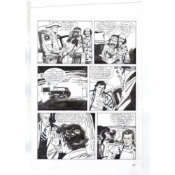 Nick Raider - Las Vegas! - p.67 - Renato Polese - Tavola Originale  - 1996