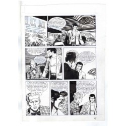 Nick Raider - Las Vegas! - p.69 - Renato Polese - Tavola Originale  - 1996