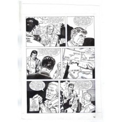 Nick Raider - Las Vegas! - p.72 - Renato Polese - Tavola Originale  - 1996