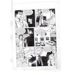 Nick Raider - Las Vegas! - p.73 - Renato Polese - Tavola Originale  - 1996