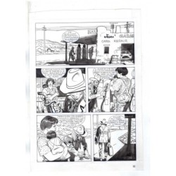 Nick Raider - Las Vegas! - p.75 - Renato Polese - Tavola Originale  - 1996