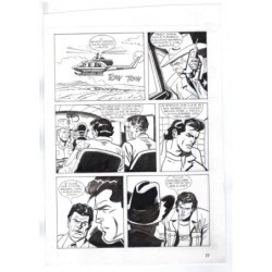 Nick Raider - Las Vegas! - p.77 - Renato Polese - Tavola Originale  - 1996