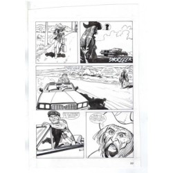 Nick Raider - Las Vegas! - p.79 - Renato Polese - Tavola Originale  - 1996