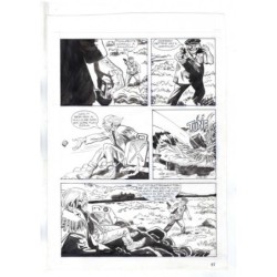 Nick Raider - Las Vegas! - p.81 - Renato Polese - Tavola Originale  - 1996