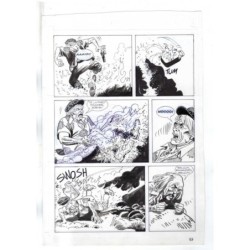 Nick Raider - Las Vegas! - p.83 - Renato Polese - Tavola Originale  - 1996