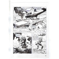 Nick Raider - Las Vegas! - p.84 - Renato Polese - Tavola Originale  - 1996