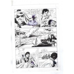 Nick Raider - Las Vegas! - p.86 - Renato Polese - Tavola Originale  - 1996