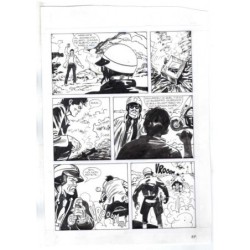Nick Raider - Las Vegas! - p.87 - Renato Polese - Tavola Originale  - 1996