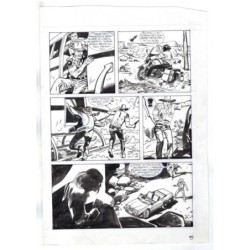 Nick Raider - Las Vegas! - p.89 - Renato Polese - Tavola Originale  - 1996