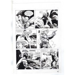 Nick Raider - Las Vegas! - p.90 - Renato Polese - Tavola Originale  - 1996