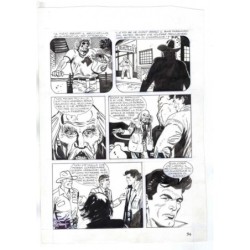 Nick Raider - Las Vegas! - p.94 - Renato Polese - Tavola Originale  - 1996