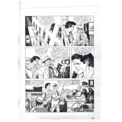 Nick Raider - Las Vegas! - p.fin - Renato Polese - Tavola Originale  - 1996