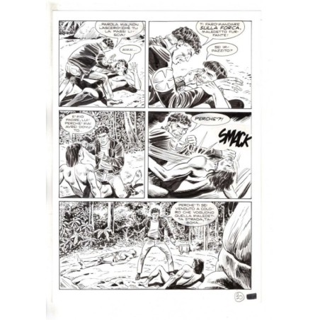 Mister No - Black lagoon - p.10 - Di Vitto - Tavola Originale  - 2006