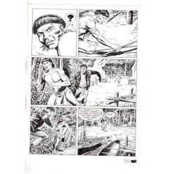 Mister No - Black lagoon - p.15 - Di Vitto - Tavola Originale  - 2006