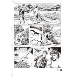 Mister No - Black lagoon - p.16 - Di Vitto - Tavola Originale  - 2006