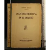 HAY UNA FILOSOFIA EN EL QUIJOTE?