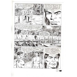 Mister No - Black lagoon - p.23 - Di Vitto - Tavola Originale  - 2006