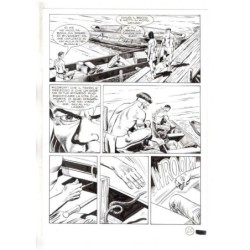 Mister No - Black lagoon - p.25 - Di Vitto - Tavola Originale  - 2006