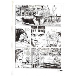 Mister No - Black lagoon - p.27 - Di Vitto - Tavola Originale  - 2006