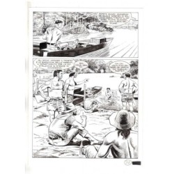 Mister No - Black lagoon - p.31 - Di Vitto - Tavola Originale  - 2006