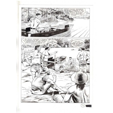 Mister No - Black lagoon - p.31 - Di Vitto - Tavola Originale  - 2006