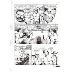 Mister No - Black lagoon - p.32 - Di Vitto - Tavola Originale  - 2006
