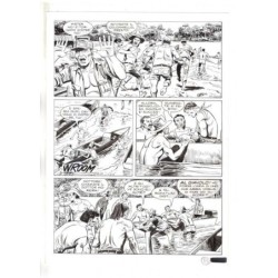 Mister No - Black lagoon - p.33 - Di Vitto - Tavola Originale  - 2006