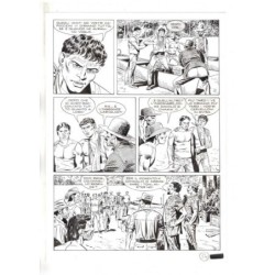Mister No - Black lagoon - p.34 - Di Vitto - Tavola Originale  - 2006