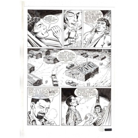 Mister No - Black lagoon - p.37 - Di Vitto - Tavola Originale  - 2006