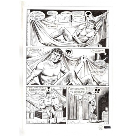 Mister No - Black lagoon - p.42 - Di Vitto - Tavola Originale  - 2006