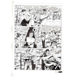 Mister No - Black lagoon - p.43 - Di Vitto - Tavola Originale  - 2006