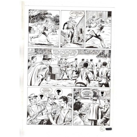 Mister No - Black lagoon - p.46 - Di Vitto - Tavola Originale  - 2006