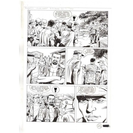 Mister No - Black lagoon - p.48 - Di Vitto - Tavola Originale  - 2006