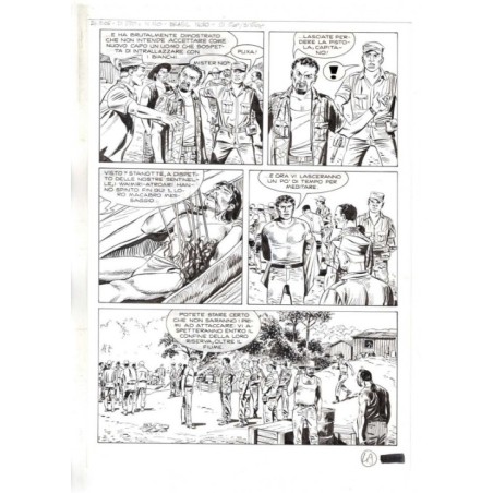 Mister No - Black lagoon - p.49 - Di Vitto - Tavola Originale  - 2006